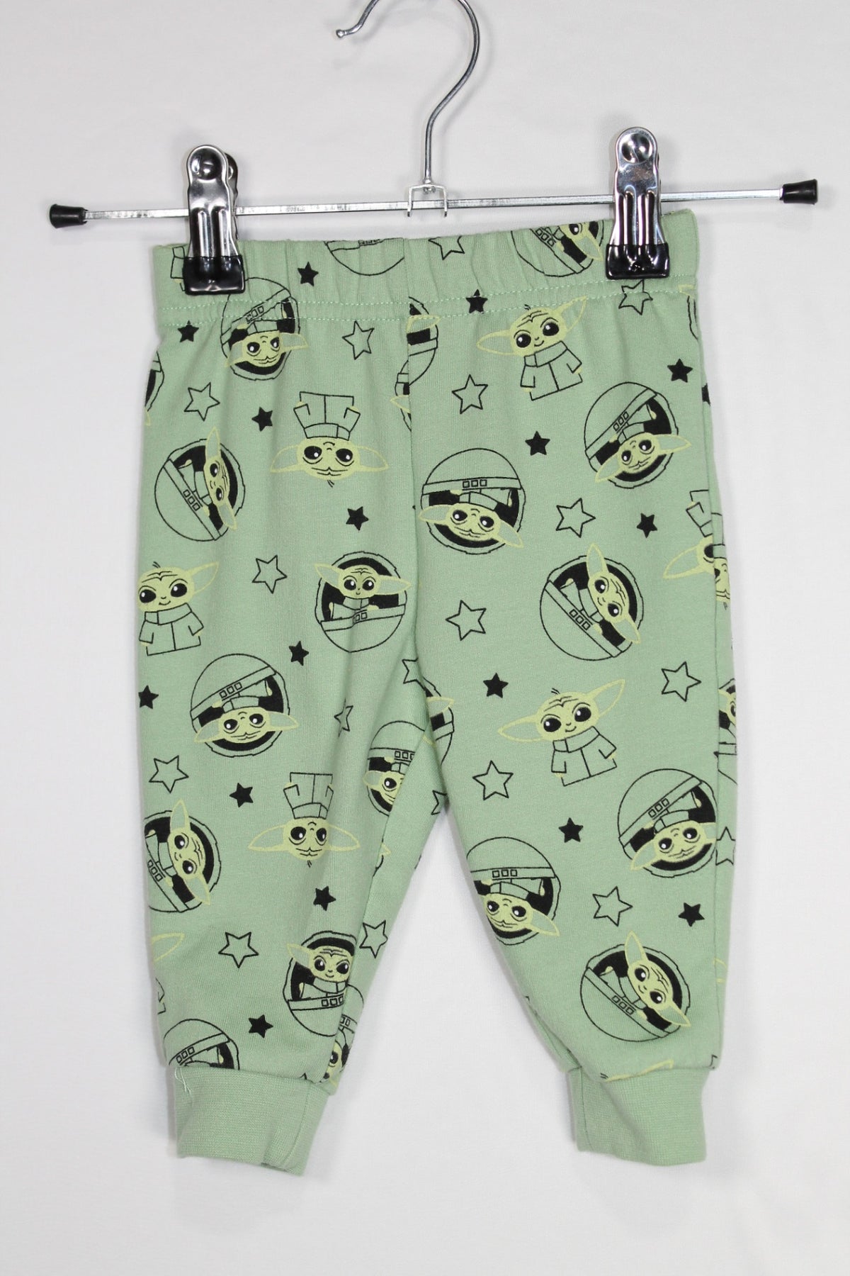3-6m Star Wars Sweat Pants - Green Yoda