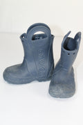 8T Crocs Rubber Boots - Navy