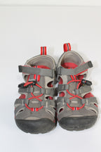 11C Keen Sandals - Red and Grey