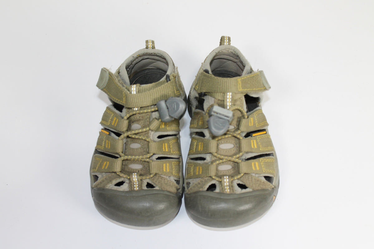 8C Keen Sandals - Green and Grey