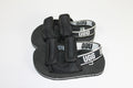 6C UGG Lennon Slingback Sandals - Black