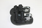 6C UGG Lennon Slingback Sandals - Black