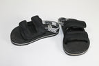 7C UGG Lennon Slingback Sandals - Black