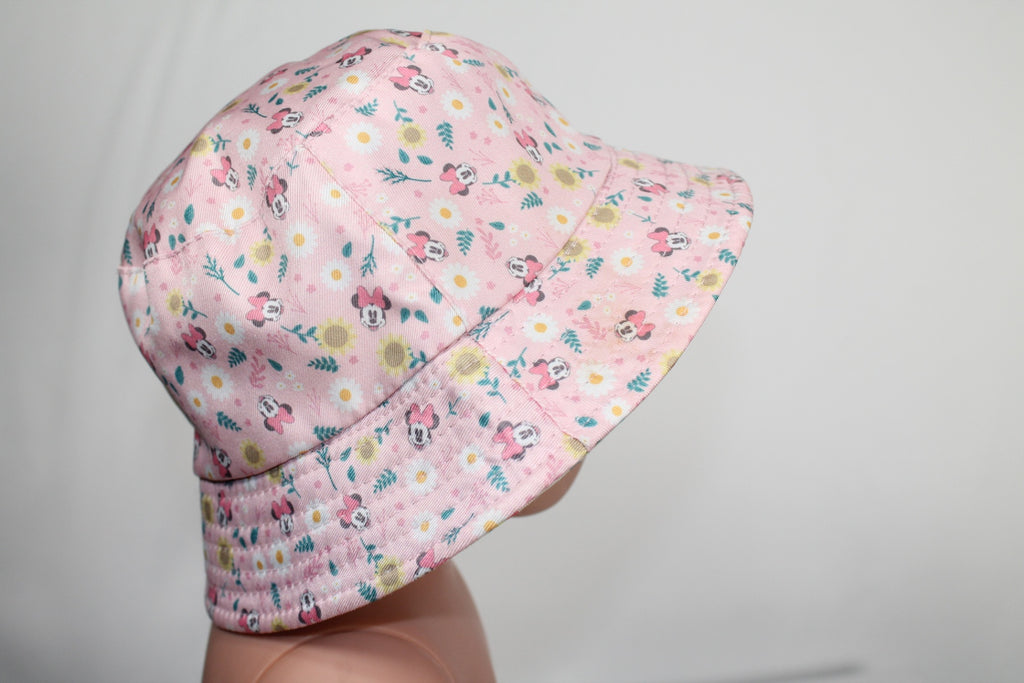 2-3T Disney Bucket Hat - Pink and Yellow