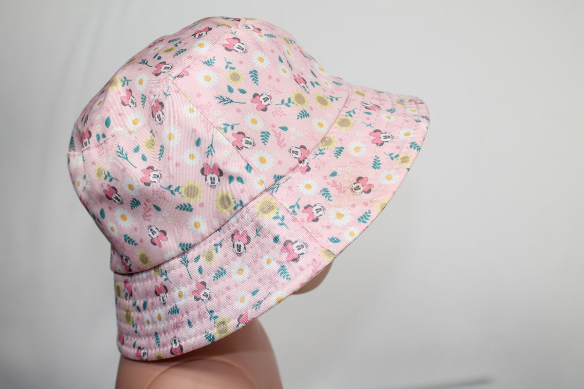 2-3T Disney Bucket Hat - Pink and Yellow