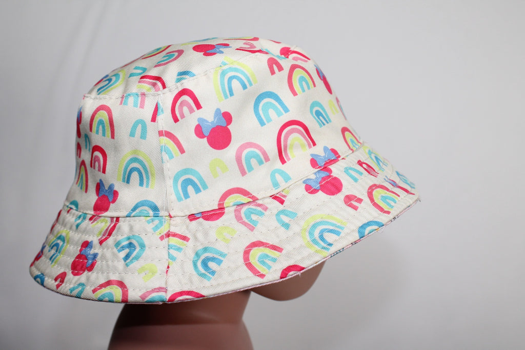 2-3T Disney Bucket Hat - Pink and Yellow