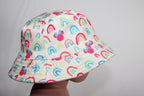 2-3T Disney Bucket Hat - Pink and Yellow