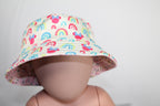 2-3T Disney Bucket Hat - Pink and Yellow