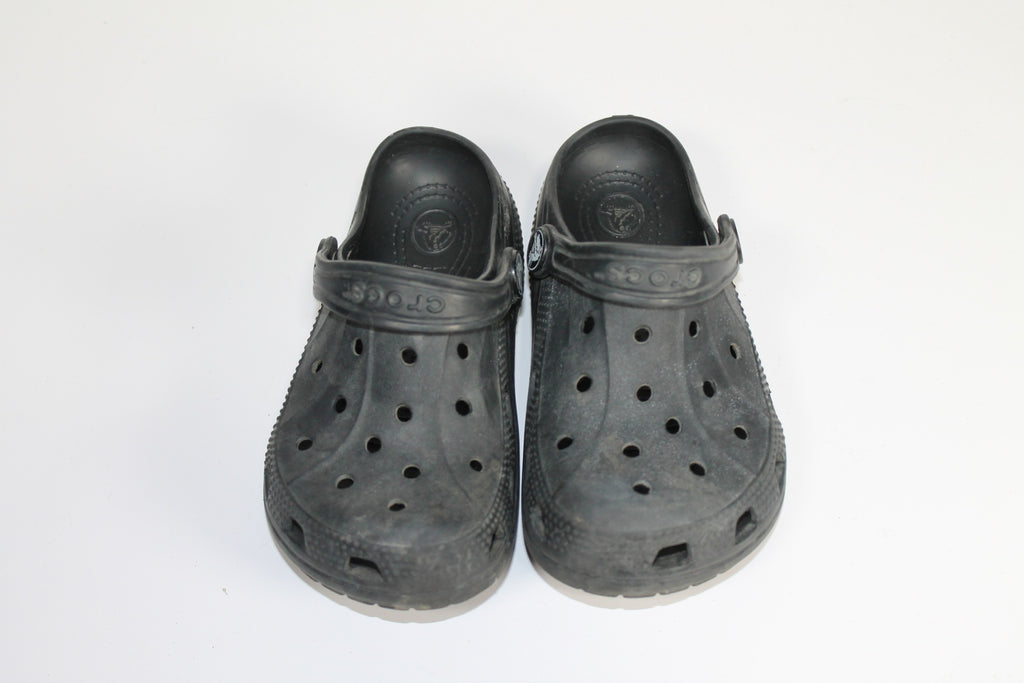 10-11C Crocs - Black