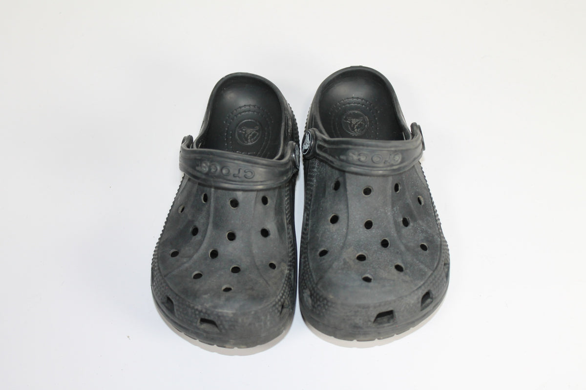 10-11C Crocs - Black