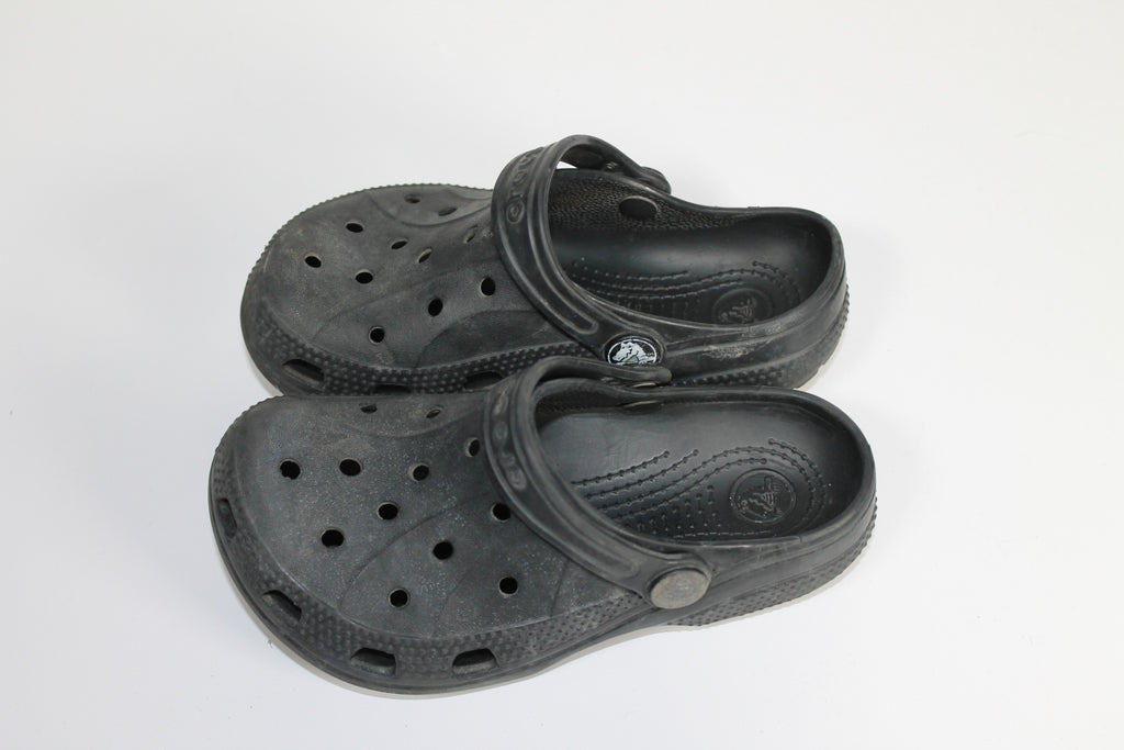 10-11C Crocs - Black