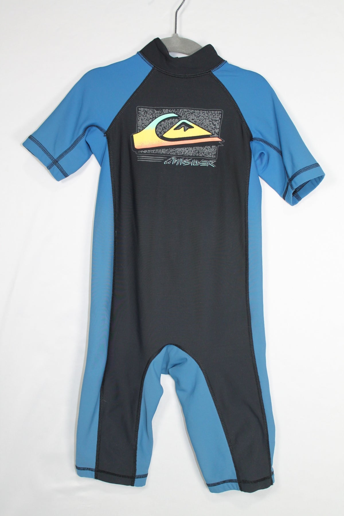 4T Quick Silver Springsuit Rashguard - Black and Blue