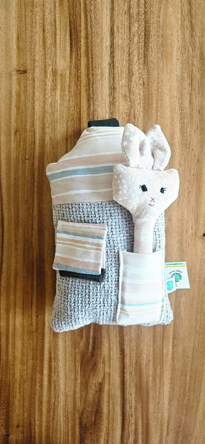 Play Pillow - House + Bunny by Giggle Haven 