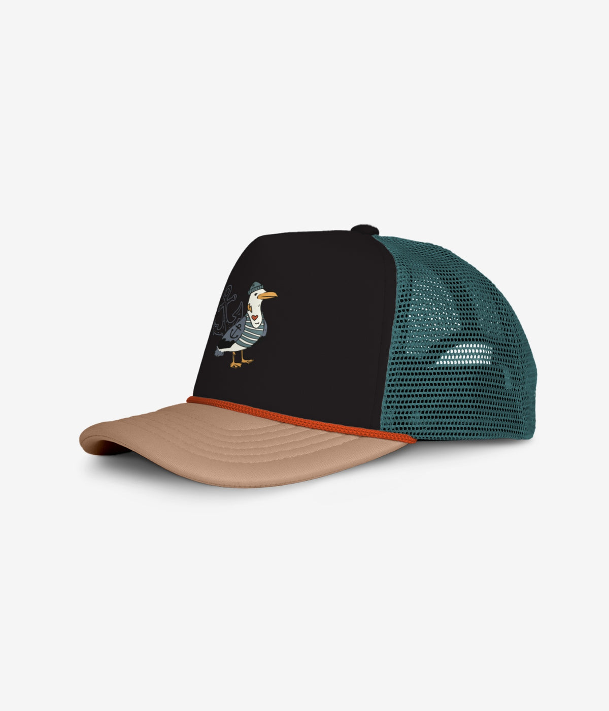 Kids - 52cm Headster - Captain Seagull Trucker Hat