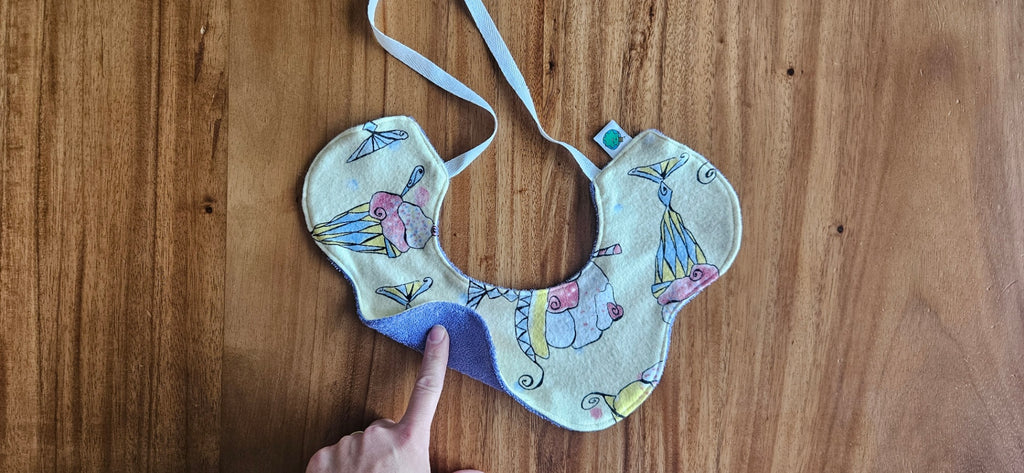 Reversible Bibs by Giggle Haven