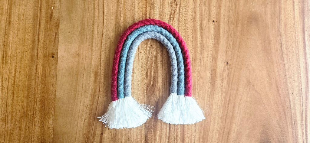 Small-Med. Rainbow Nursery Rope Decor by Giggle Haven