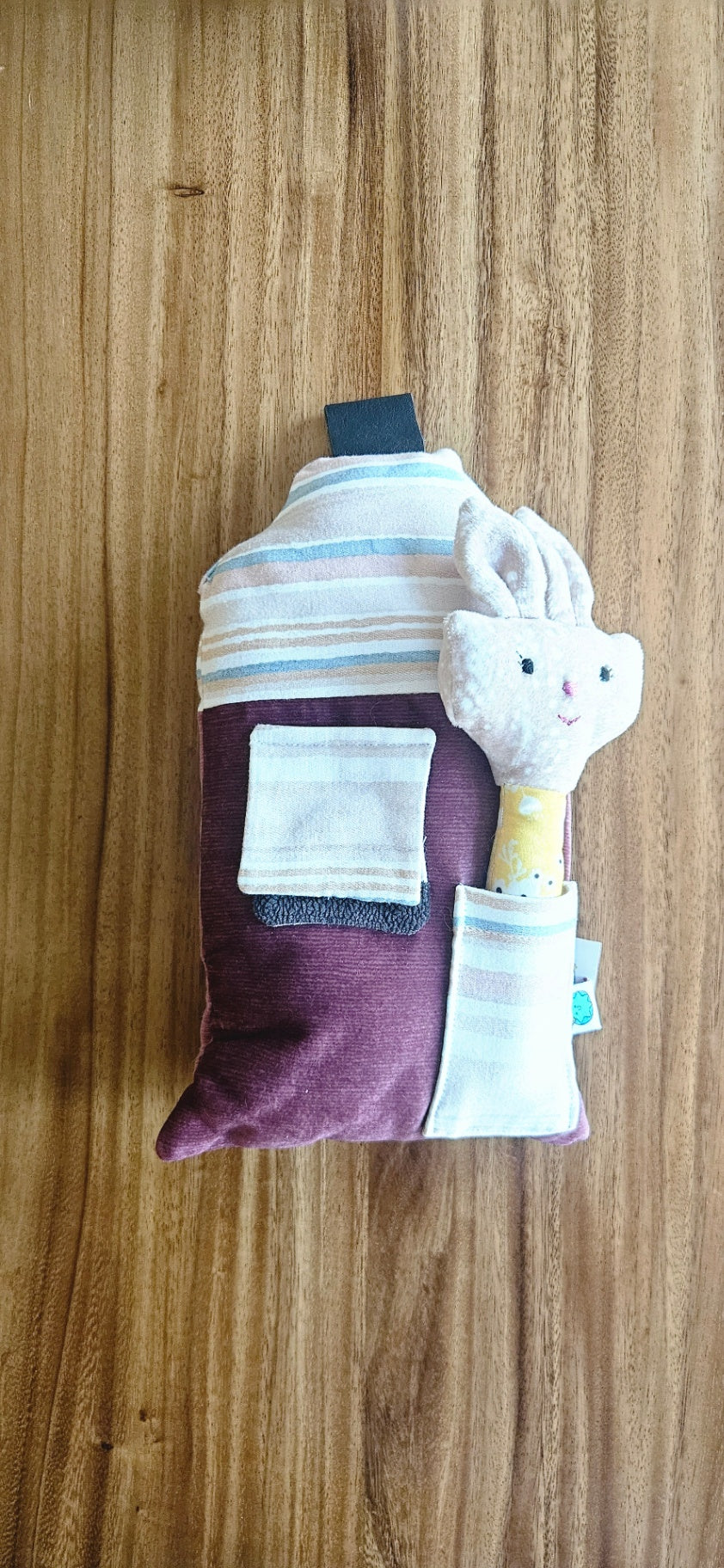 Play Pillow - House + Bunny by Giggle Haven 