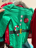 18-24m George Bodysuit - Green w/Elf