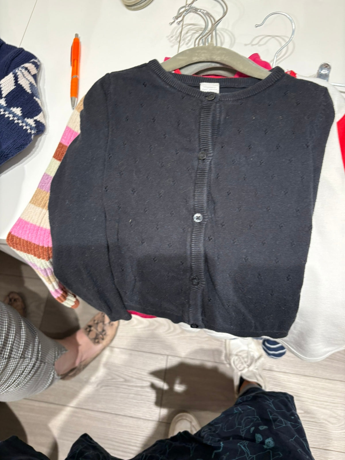 4T Carter's Cardigan - Black