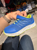6T Athletic Works Shoes - Blue and Green