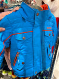 12-18m OshKosh B'gosh Coat - Blue  w/Orange