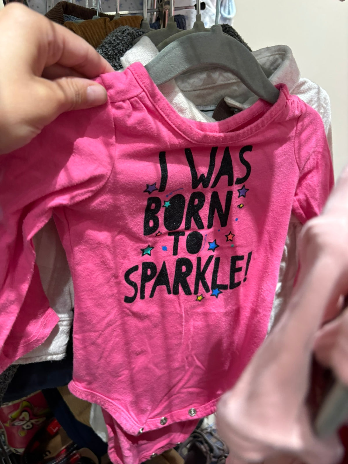 6-9m Okie Dokie Bodysuit - Pink