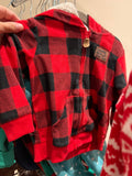 12-18m Carter's Coat - Red Plaid