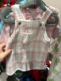 3-6m George Skirtall - Pink Plaid