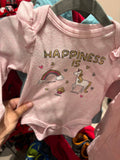 3-6m Baby Mode Bodysuit - Pink