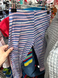 4T George Leggings - Pink w/Stripes