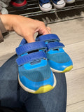 6T Athletic Works Shoes - Blue and Green