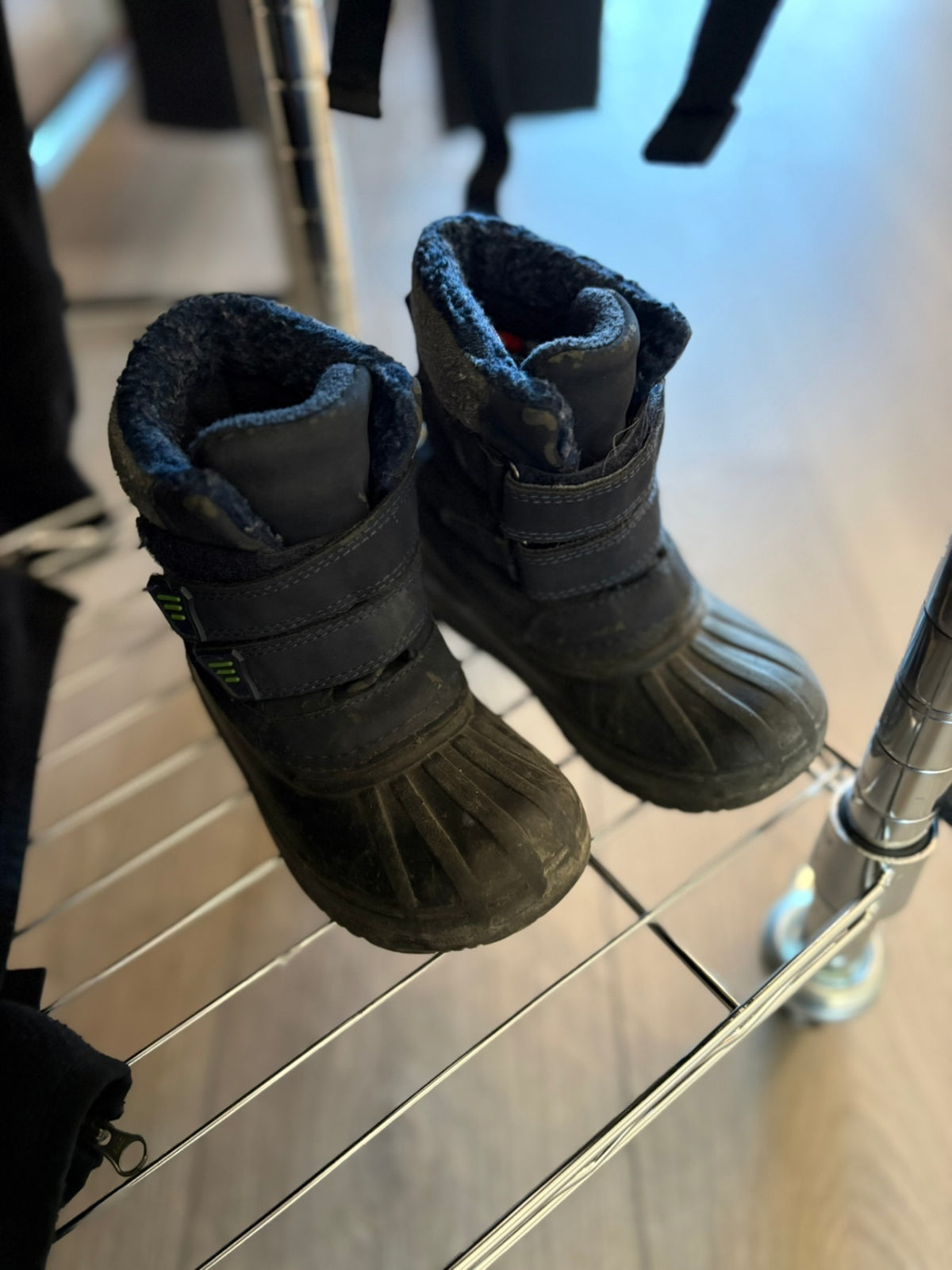 8T Joe Fresh Boots - Black and Navy