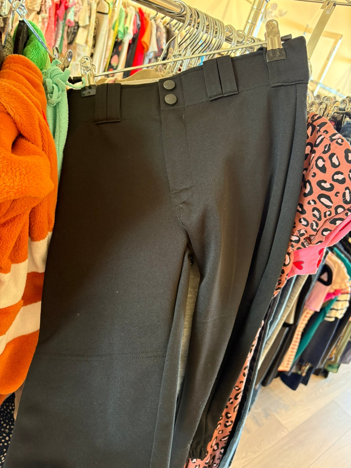 10-12Y Easton Baseball Pants - Black