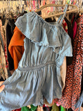 8 Next Romper - Denim