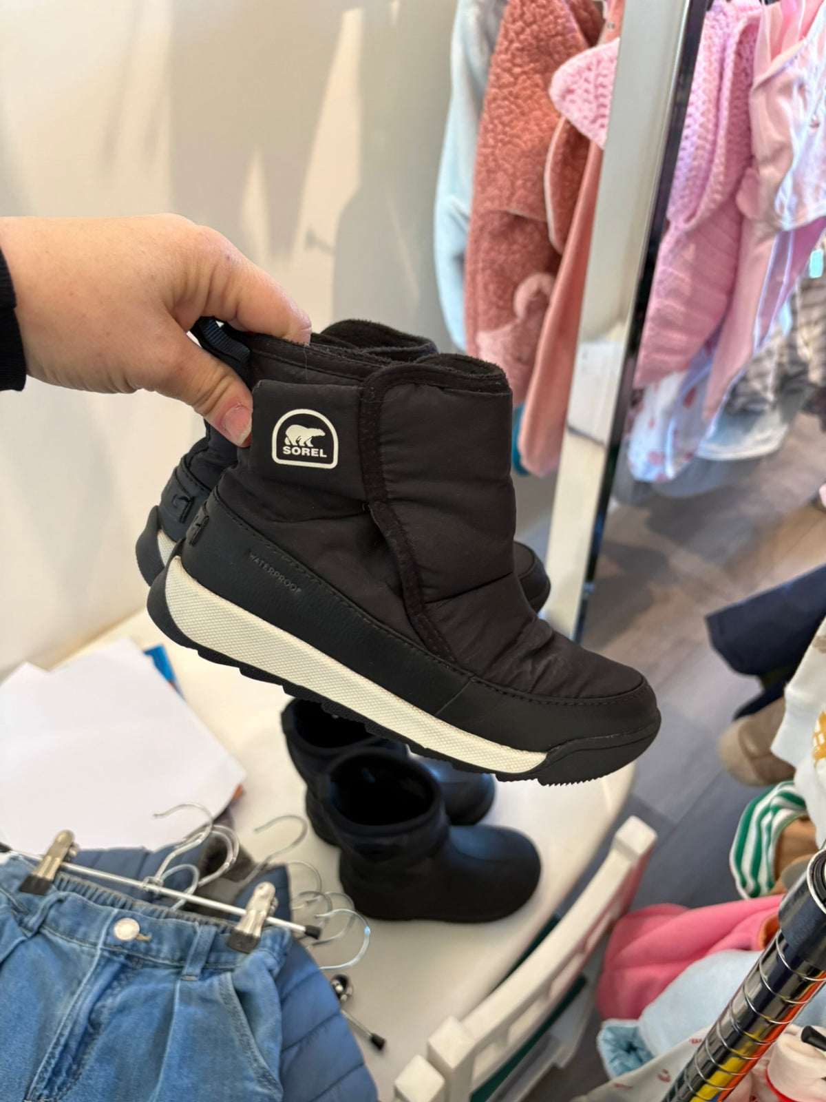 12T Sorel Winter Boots - Black