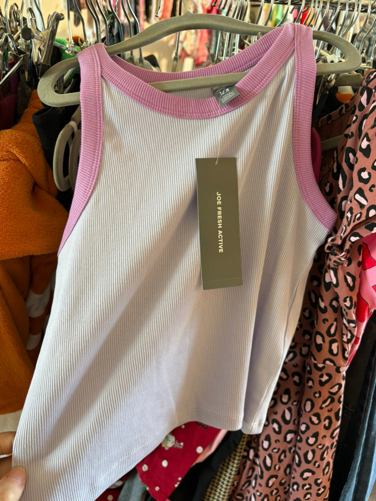 10-12Y Joe Fresh Tank Top - Purple
