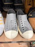 12T Native Shoes - Grey and White