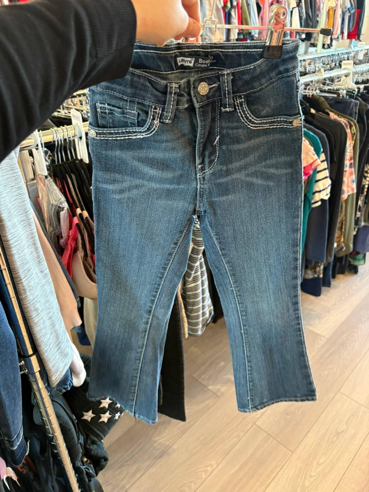 5T-6 Levis Jeans - Denim Bootcut