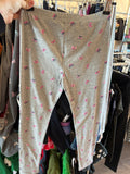 7-8Y George Leggings - Grey w/Butterflies