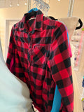 11-12Y H&M Flannel - Buffalo Plaid