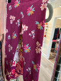 2T Carter's Leggings - Purple Floral