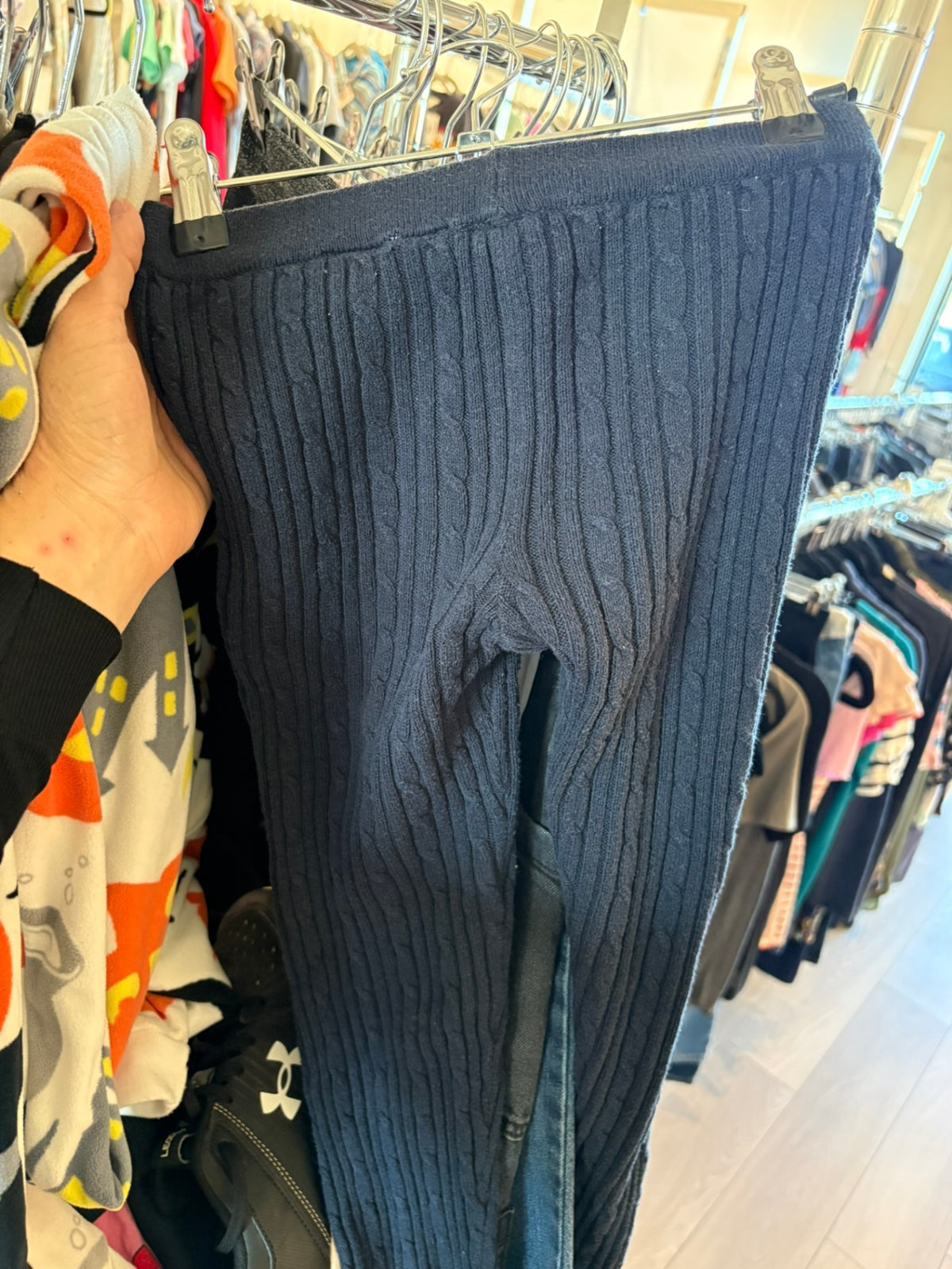 7 Joe Fresh Leggings - Navy