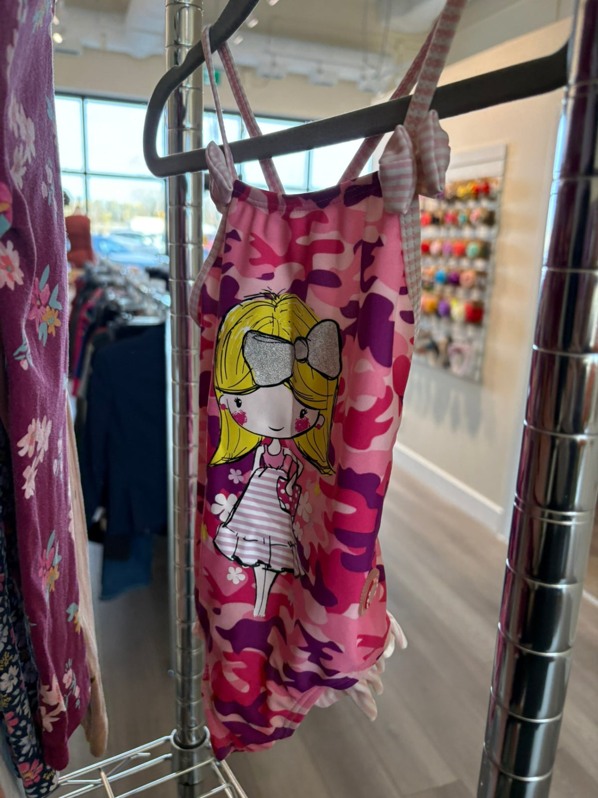 2T Luv Gear Swimsuit - Pink Camo