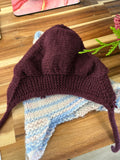 O/S Unknown Toque - Plum Purple