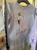 9-12m Cynthia Rowley Long Sleeve Shirt - Grey Swan
