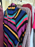 12-14Y Nike Hoodie - Colourful Stripes