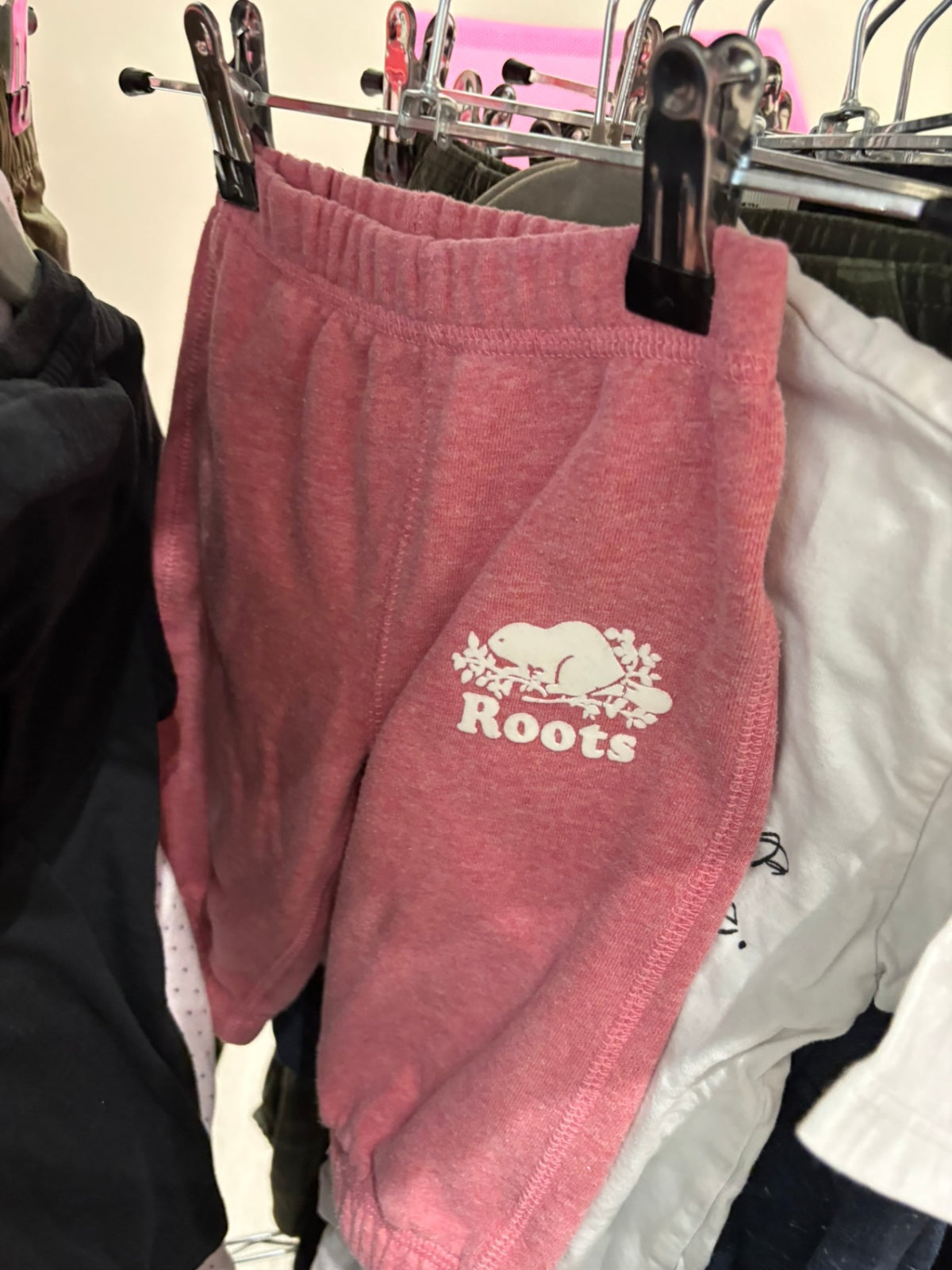 6-12m Roots Pants - Pink
