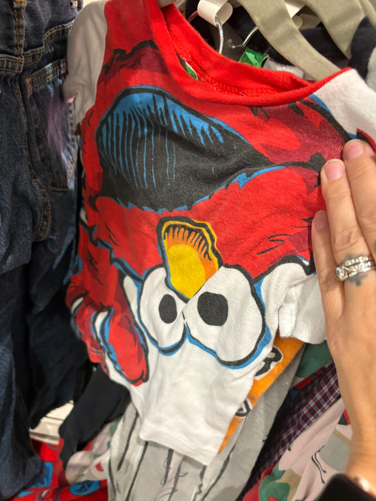 4T Sesame Street 2-Piece: PJs - Elmo