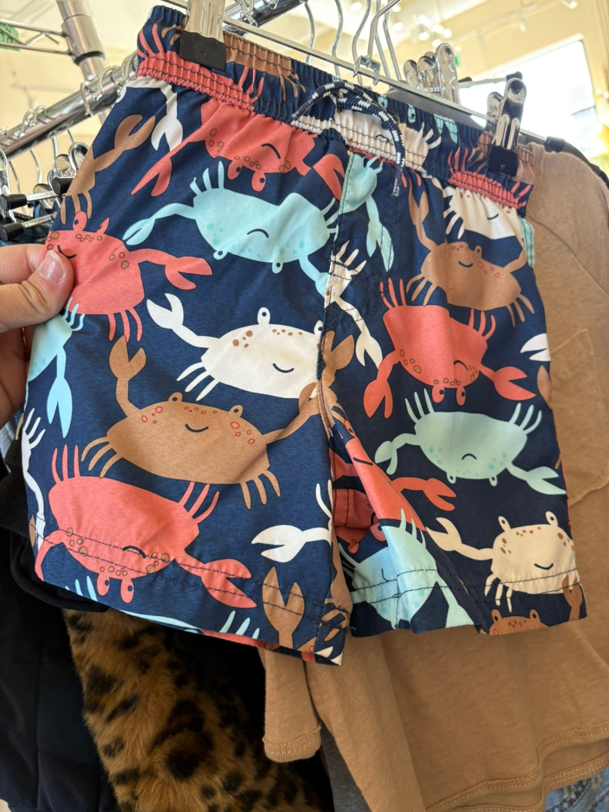 3T George Swimsuit - Crabs
