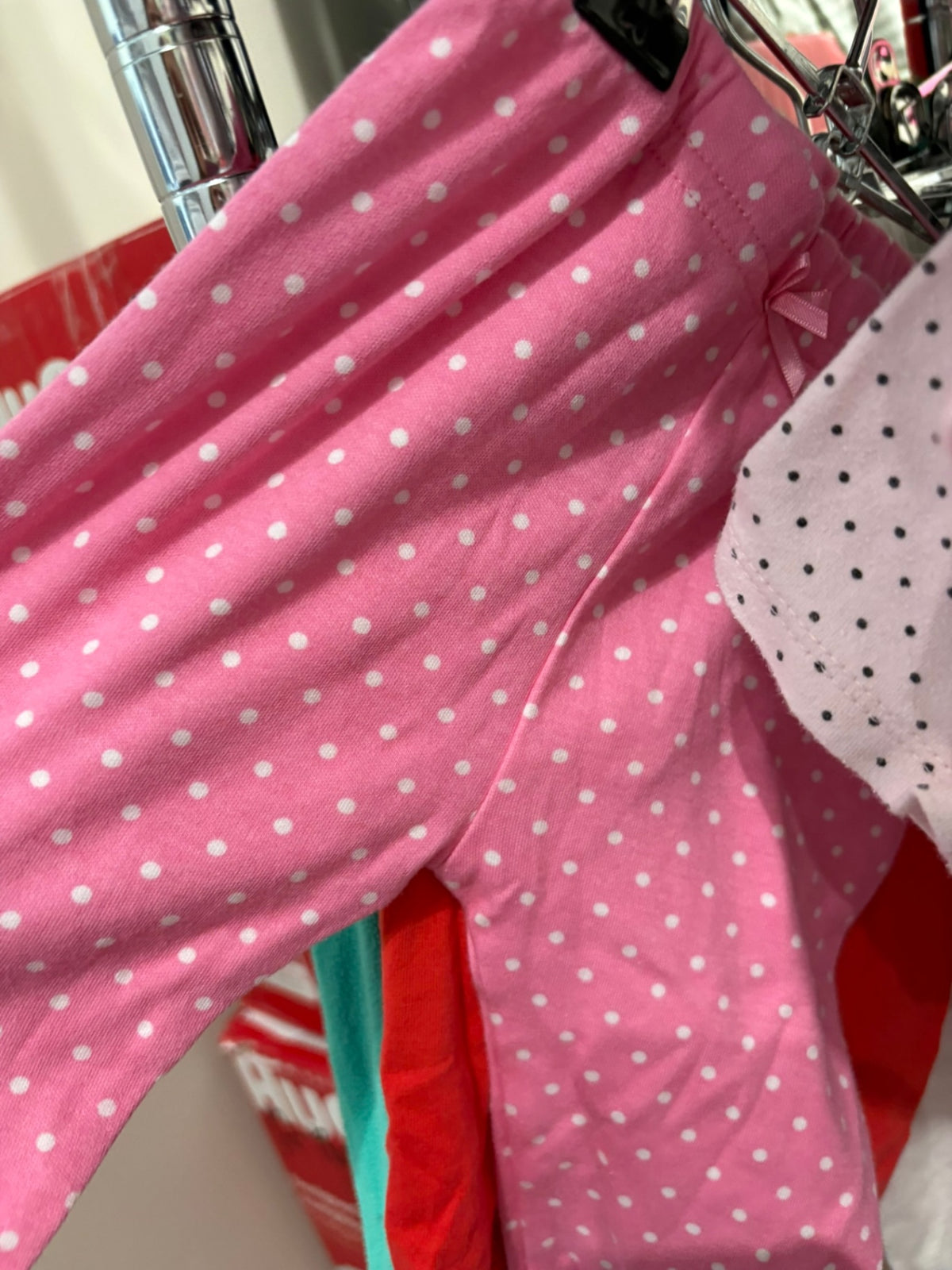 3-6m The Children's Place Leggings - Pink Polkadots